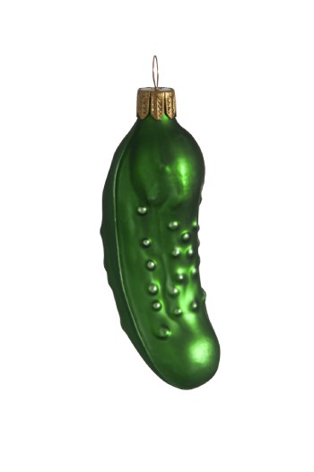 Die Weihnachtsgurken Tradition